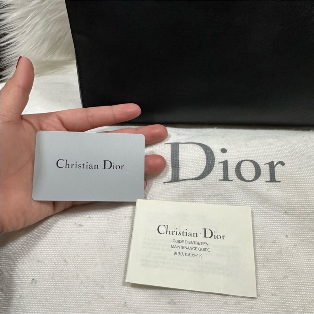 Christian Dior Medium Diorissimo Python Handle To… - image 7